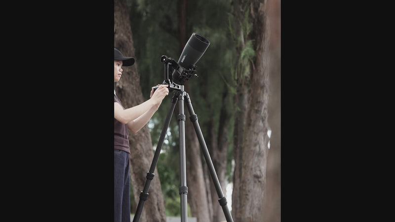 Load and play video in Gallery viewer, FANAUE  360 Degree Panoramic Gimbal Head Aluminum Load 66 lbs (30 Kgs)(PG-02)
