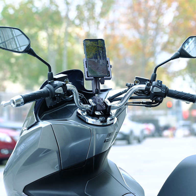 Load image into Gallery viewer, FANAUE 360 Rotation Shock Absorber Universal Motorbike Phone Mount
