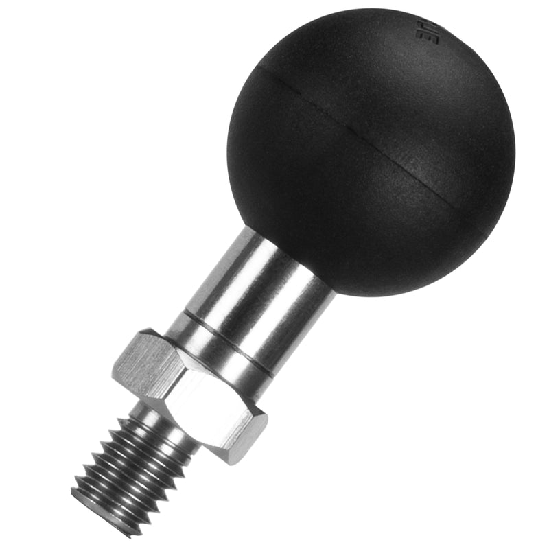 Load image into Gallery viewer, FANAUE 1&quot; Ball Assembly with M8 X 1.25 Threaded Post,Suitable for M8 Screw Holes on Motorcycles or Other Equipment
