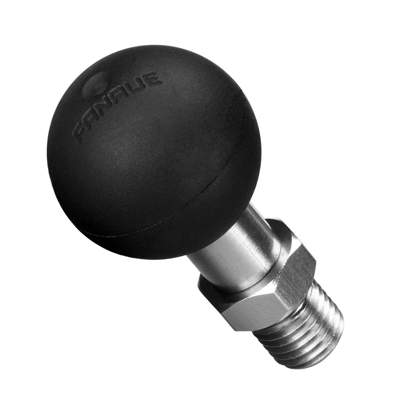 Load image into Gallery viewer, FANAUE 1&quot; Ball Assembly with M10 X 1.25 Threaded Post,Suitable for M10 Screw Holes on Motorcycles or Other Equipment.
