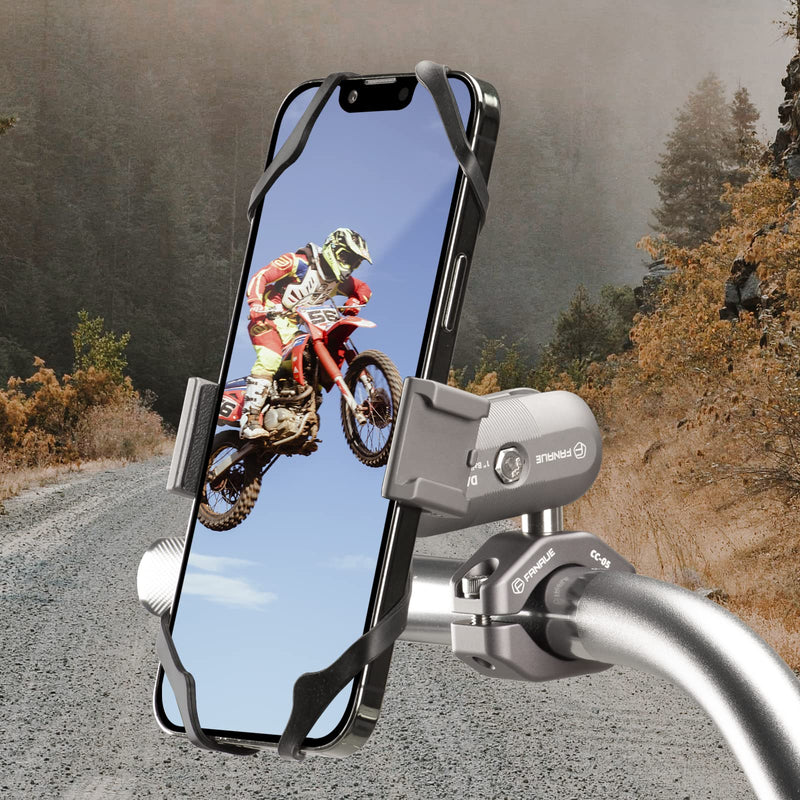 Load image into Gallery viewer, FANAUE CC-05 Motorcycle Phone Mount Handlebar Clip
