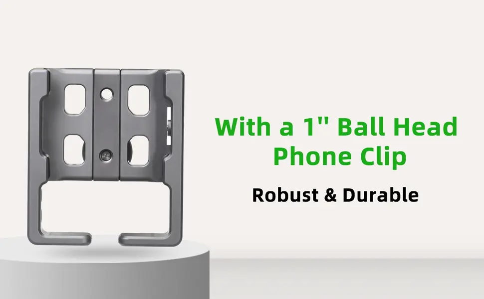 FANAUE CPC-07SA Universal Phone Holder with 1'' Ball for Smartphones with a Width of 2.3" to 3.4"_1