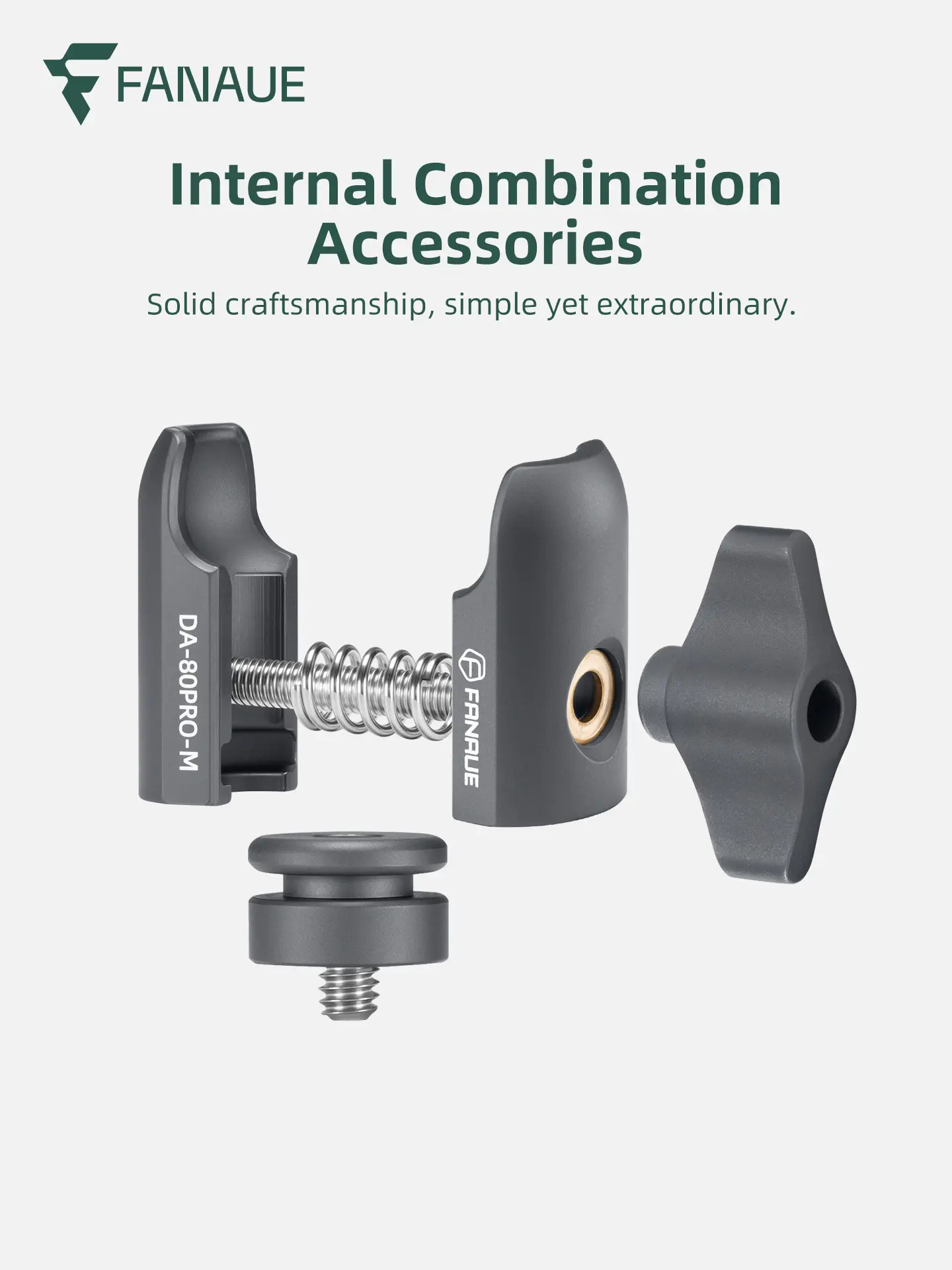 FANAUE CC-80PM Series Single Socket Arm Compatiable With 20mm Ball,Fits a variety of base sizes_5