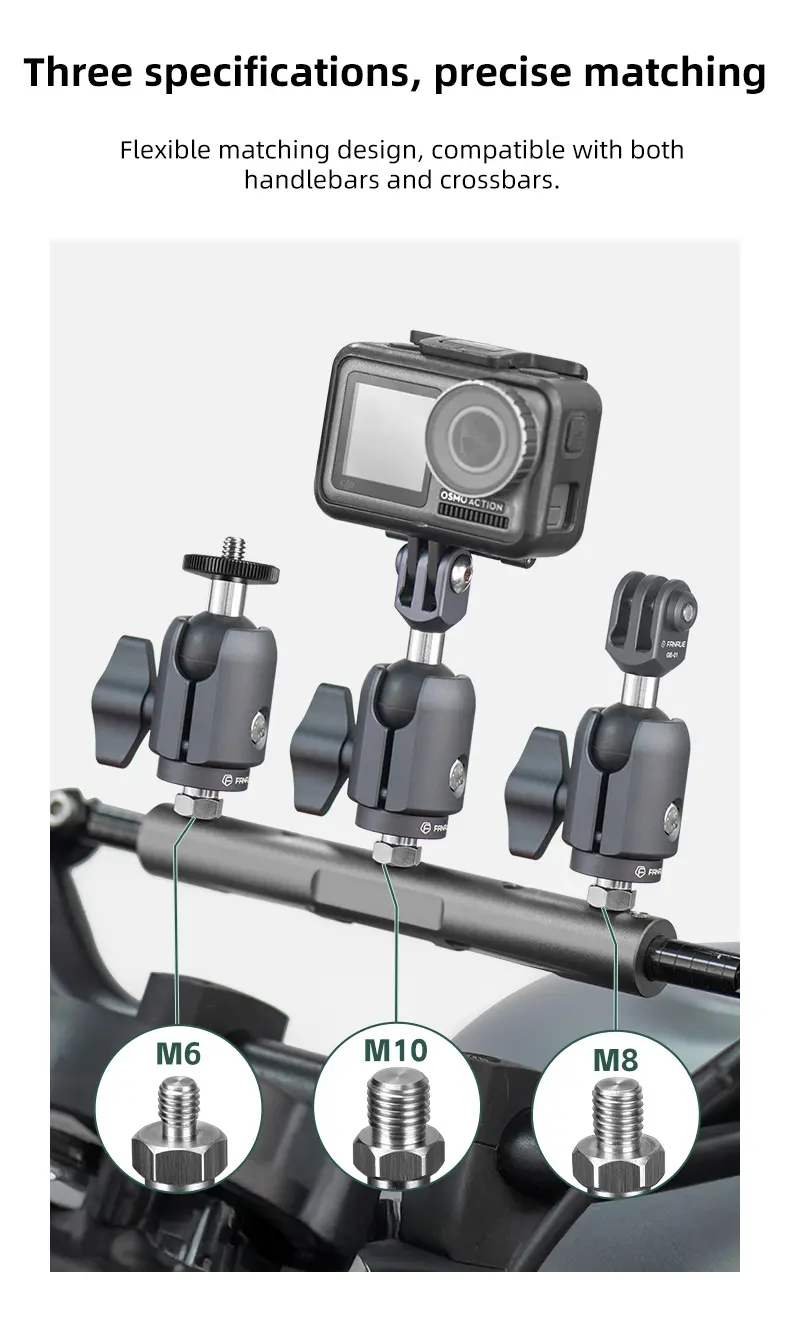 FANAUE Action Camera Mount / Universal Action Camera Holder_7