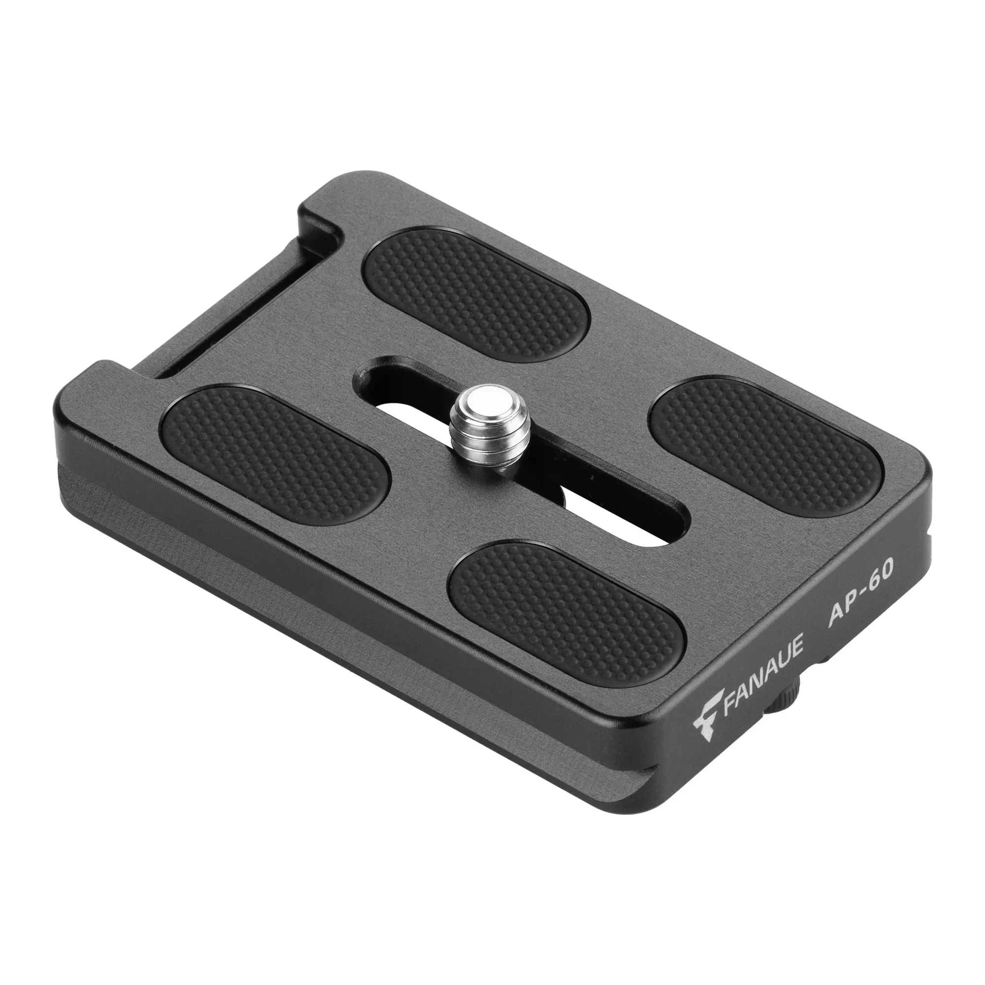 FANAUE AP-60 Universal Quick Release Plate, All Metal with 1/4 Inch Screw, Fits Standard Arca-Swiss Style Clamp, Camera Mount Plate for Tripod Ball Head