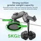 FANAUE Single Suction Cup Extended Version Car Phone Holder with Universal Joint, 360° Adjustable Rotatable