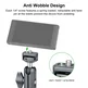 FANAUE HB-04T Camera Articulating Magic Arm, Dual Ballhead Monitor Holder Featuring 1/4" Thread Screw and Positioning Holes