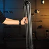 FANAUE HTA-3230-45 鋁合金三腳架，配備鞍形安裝座，適用於射擊、狩獵（高度69.7英寸）