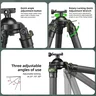 FANAUE ST-65 Carbon Fiber Tripod With Arca Swiss quick release plate clamp with Rotating Ball Head Adapter,Load 55.12lb/25KG