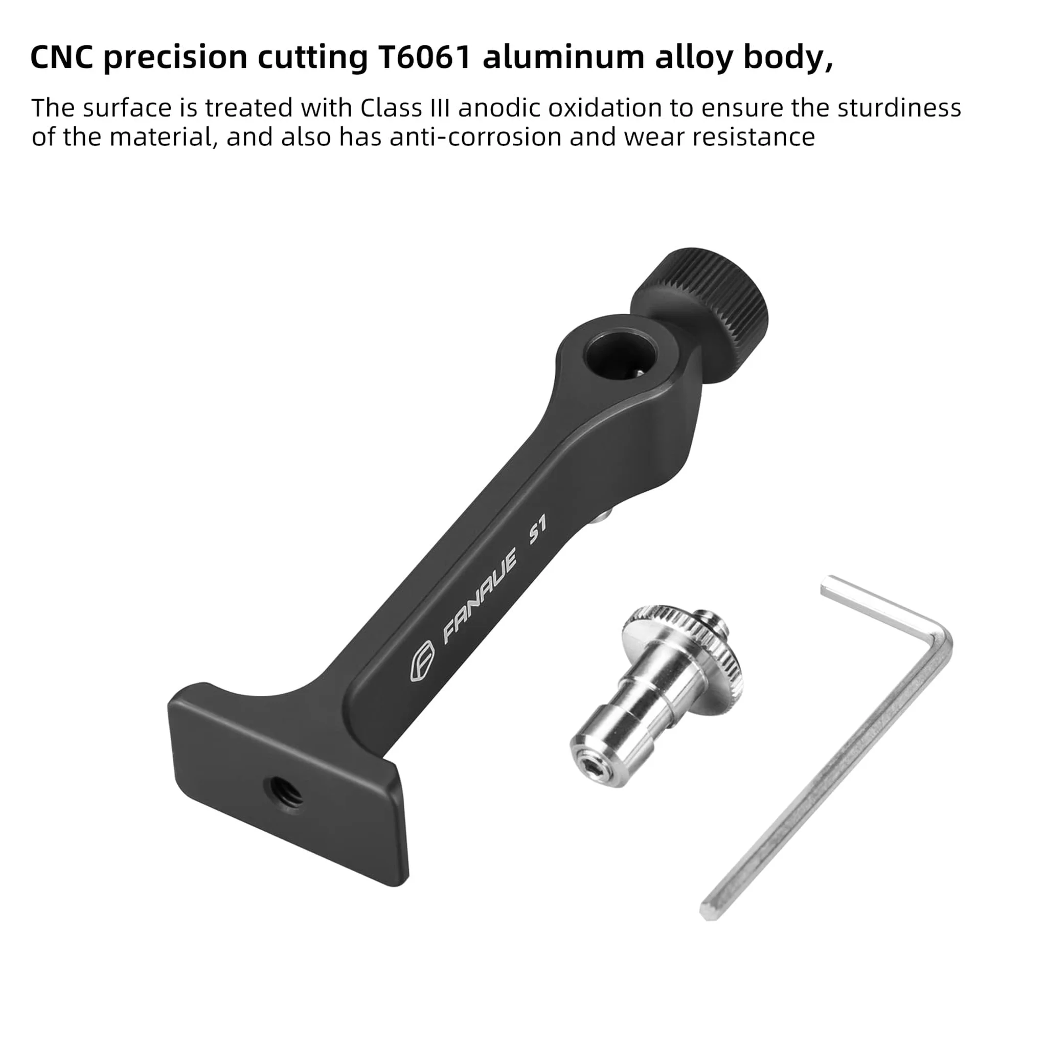 FANAUE Quick Release Binocular Tripod Adapter,Compatible with Arca Ball Head and 1/4 Thread Head