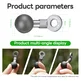 FANAUE MB-01 Ball Mount Base with 10mm Mounting Hole,Angled Motorcycle Mirror Mounting Base, Compatible with DA-60 DA-90 DA-150 Double Socket Arm And Bike Motorcycle Mirrors Lever Phone Holder