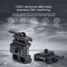 FANAUE SC-ARC Bipod Clamp Quick Release with Adapter Mount-Arca Swiss/RRS Dovetail to Picatinny