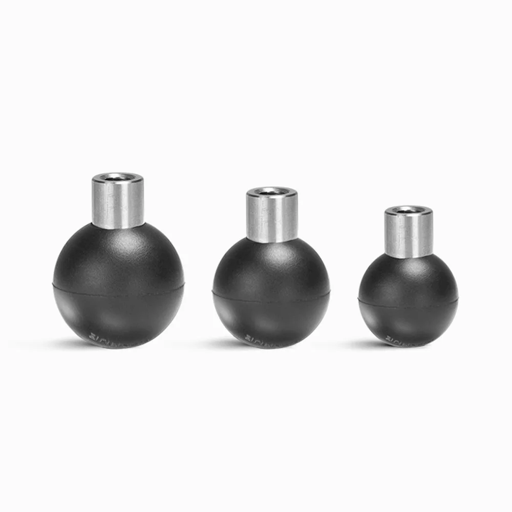 FANAUE B-0  Female Ball Adapter with 1/4"-20 Threaded Hole with 25/20/17mm Ball_main