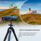 FANAUE S2 Binocular Tripod Adapter with 1/4-20" Thread Compatible with Porro Binoculars and Arca Ball Heads