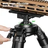 FANAUE HT-3630-65 66.14英寸碳纤维三脚架，适用于狩猎射击，配备65毫米球头，3节