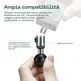 FANAUE GB-01 Action Camera Mount Interface 1" Ball Assembly,Compatible with GOPRO Hero 9/10/11 and Other Brands of Action Cameras
