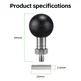 FANAUE M6T Track Ball Mount  with T-bolt Attachment Consists of Ball Bead with M6x1.0 Thread