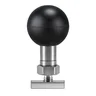 FANAUE M6T 轨道球头安装座，配备T型螺栓固定件，由带M6x1.0螺纹的球珠构成