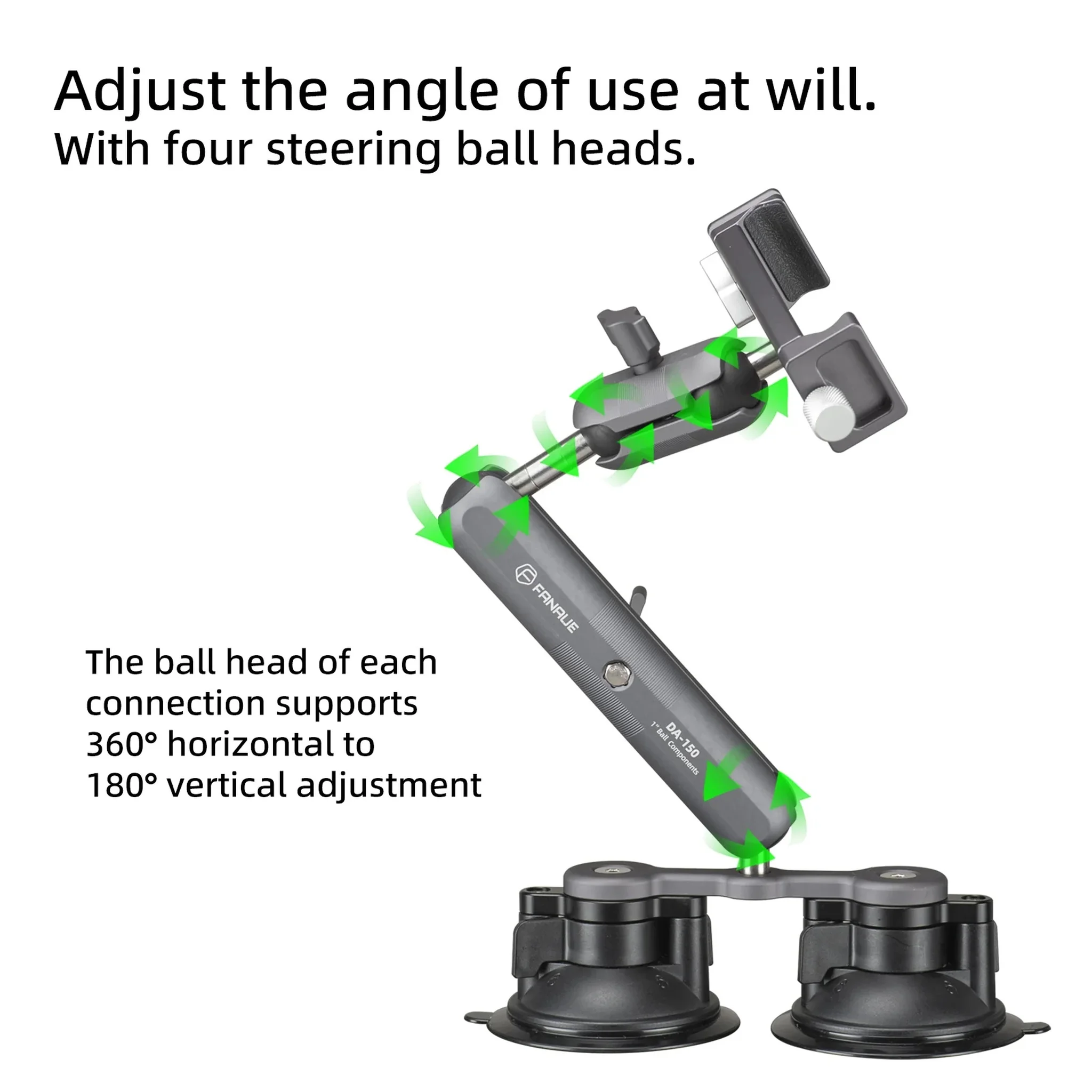 FANAUE Universal iPad / Tablet Holder Kits for 3.7”-9”