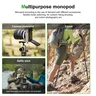 FANAUE MD-02 5-Section Carbon Fiber Monopod 32mm (1.26") diameter tube for DSLR Camera Hiking （Height:65.75 inch）