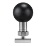 FANAUE M6T 轨道球头安装座，配备T型螺栓固定件，由带M6x1.0螺纹的球珠构成