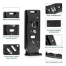 FANAUE CQL‑01 L‑Bracket Camera QR Plate, Arca‑Swiss Compatible L Plate for Vertical Horizontal Shooting, Aluminum L‑Mount Bracket for Mirrorless Cameras Sony Canon Nikon Fujifilm Panasonic