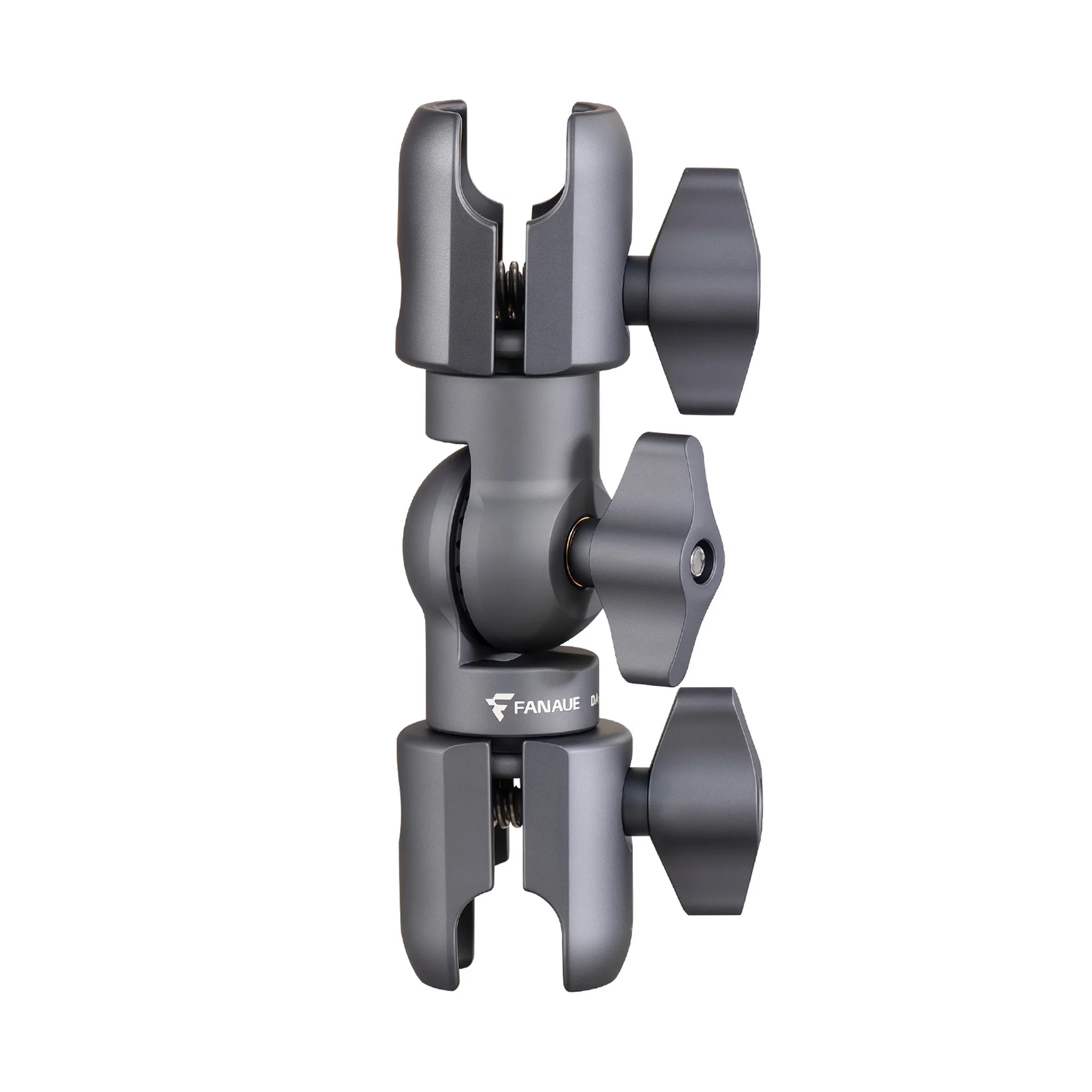 FANAUE DA-120PRO Double Socket Swivel Arm Compatible with 1 Inches/B Size /25mm Ball Mounts Accessories, Powerful Clamp Compatible with RAM Mount
