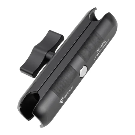 FANAUE DA-150L Aluminum Alloy 1.5" Double Socket Arm,Compatible with RAM C Size 1.5 inch Ball Components(6" Length)