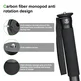 FANAUE MD-01 67.7inch Monopod for Camera Carbon Fiber Portable Compact Lightweight Travel with Walking Stick Handle(1.42"diameter)