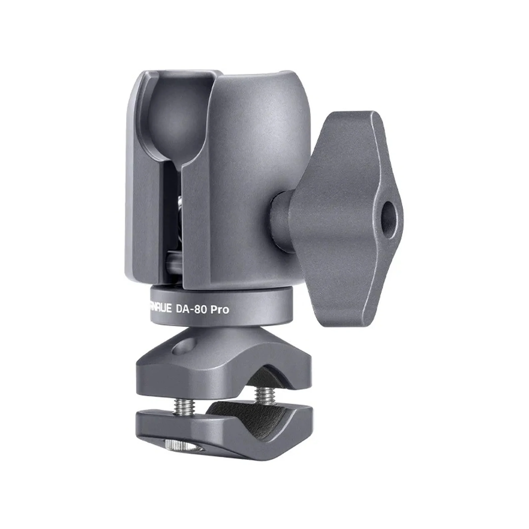 FANAUE Single Socket Arm with Handlebar Clamp Mount U-Bolt Base Compatible with RAM Mounts 1 Inch Ball Head and Bike Motorcycle Phone Holder, Can be Installed on 0.87-1.26" Diameter Rail Round Rod