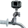 FANAUE Super Clamp Action Camera Mount,Monitor 360° Ballhead Magic Arm Double Ball Head Adapter