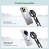 FANAUE MT-06 Magnetic Tripod Mount - 360° Adjustable Compatible with Arca Swiss