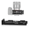 FANAUE CQL‑01 L‑Bracket Camera QR Plate, Arca‑Swiss Compatible L Plate for Vertical Horizontal Shooting, Aluminum L‑Mount Bracket for Mirrorless Cameras Sony Canon Nikon Fujifilm Panasonic
