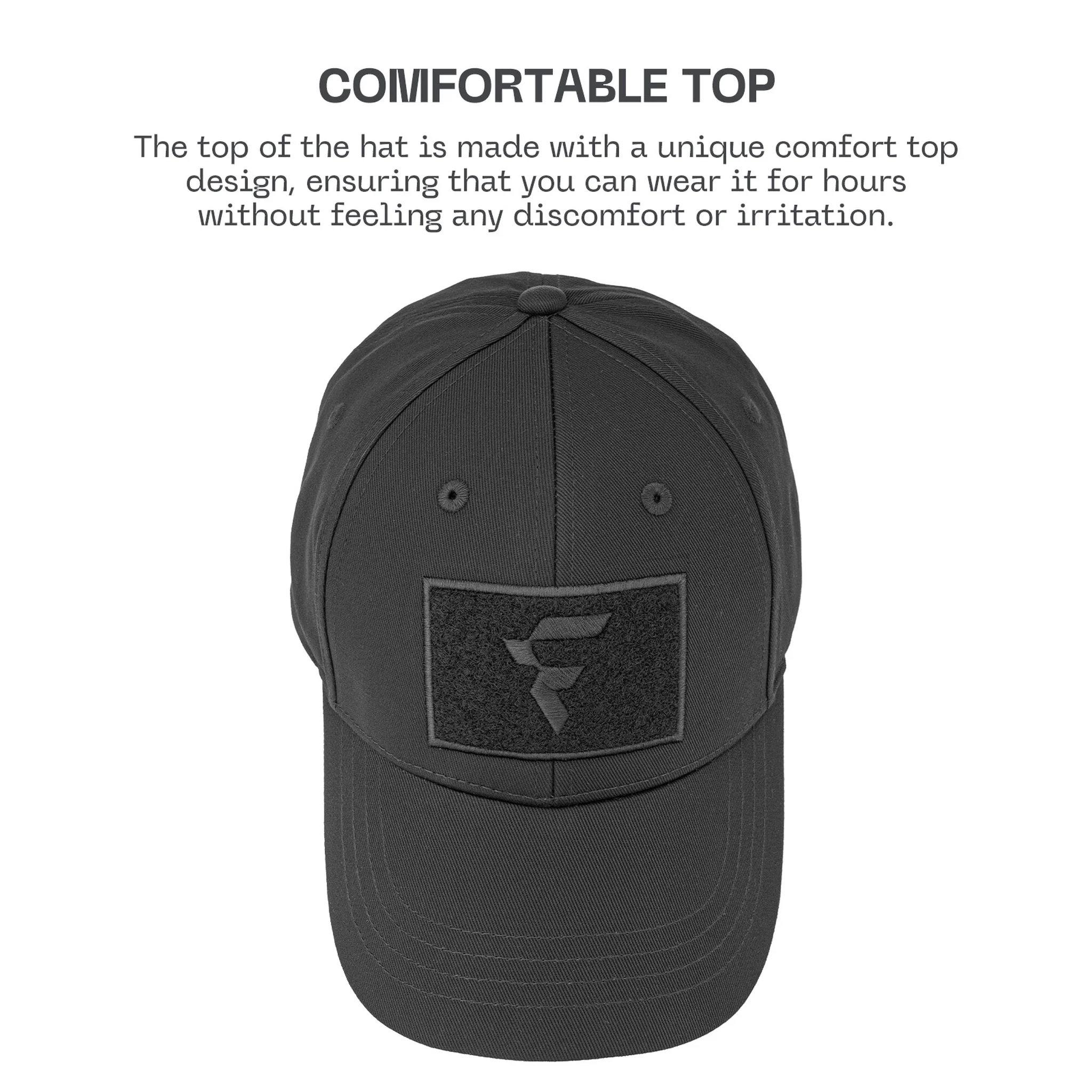 FANAUE M1 Baseball Cap With Velcro design attachbadges logo