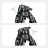 FANAUE HTC-4030A-65 Inverted Carbon Fiber Tripod With 65mm Integrated Half-Ball Leveling Base, 3 Section 25kg Load