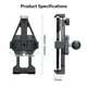 FANAUE CPC-05T6F Kit Motorcycle Phone Mount With 1 inch Ball