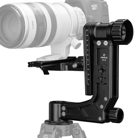 FANAUE 360 Degree Panoramic Gimbal Head Aluminum Load 66 lbs (30 Kgs)(PG-02)