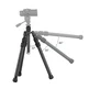 FANAUE HTC-2830CT Inverted Carbon Fiber Travel Tripod with Center Column for DSLR Cameras, 3-Sections, Load 12KG/26lb