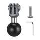 FANAUE GB-01 Action Camera Mount Interface 1" Ball Assembly,Compatible with GOPRO Hero 9/10/11 and Other Brands of Action Cameras