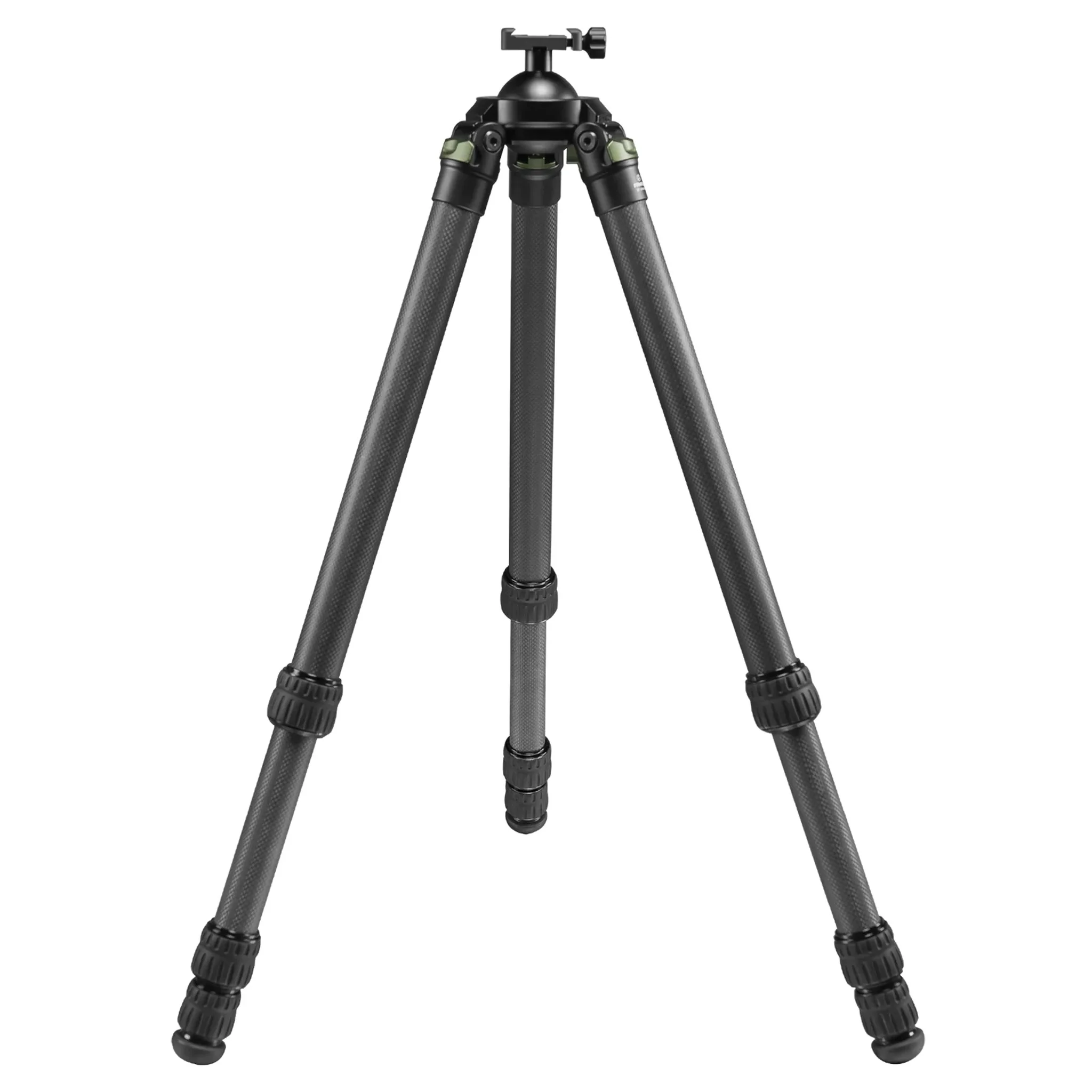 FANAUE ST-65 Carbon Fiber Tripod With Arca Swiss quick release plate clamp with Rotating Ball Head Adapter,Load 55.12lb/25KG