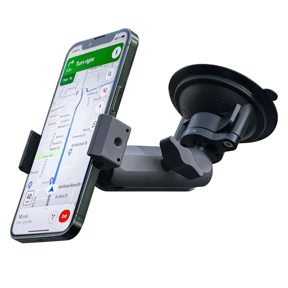 FANAUE Cell Phone Holder for Car with Twist-Lock Suction Cup_main