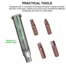 FANAUE Titanium Pocket Screwdriver, Precision Screwdriver Set, Professional Grade Magnetic Repair Tool Kit for Electronics.