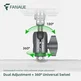 FANAUE CC-80PM Series Single Socket Arm Compatiable With 20mm Ball,Fits a variety of base sizes