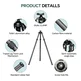 FANAUE Carbon Fiber Tripod With SC-ARC Clamp with Rotating Ball Head Adapter,Load 55.12lb/25kg
