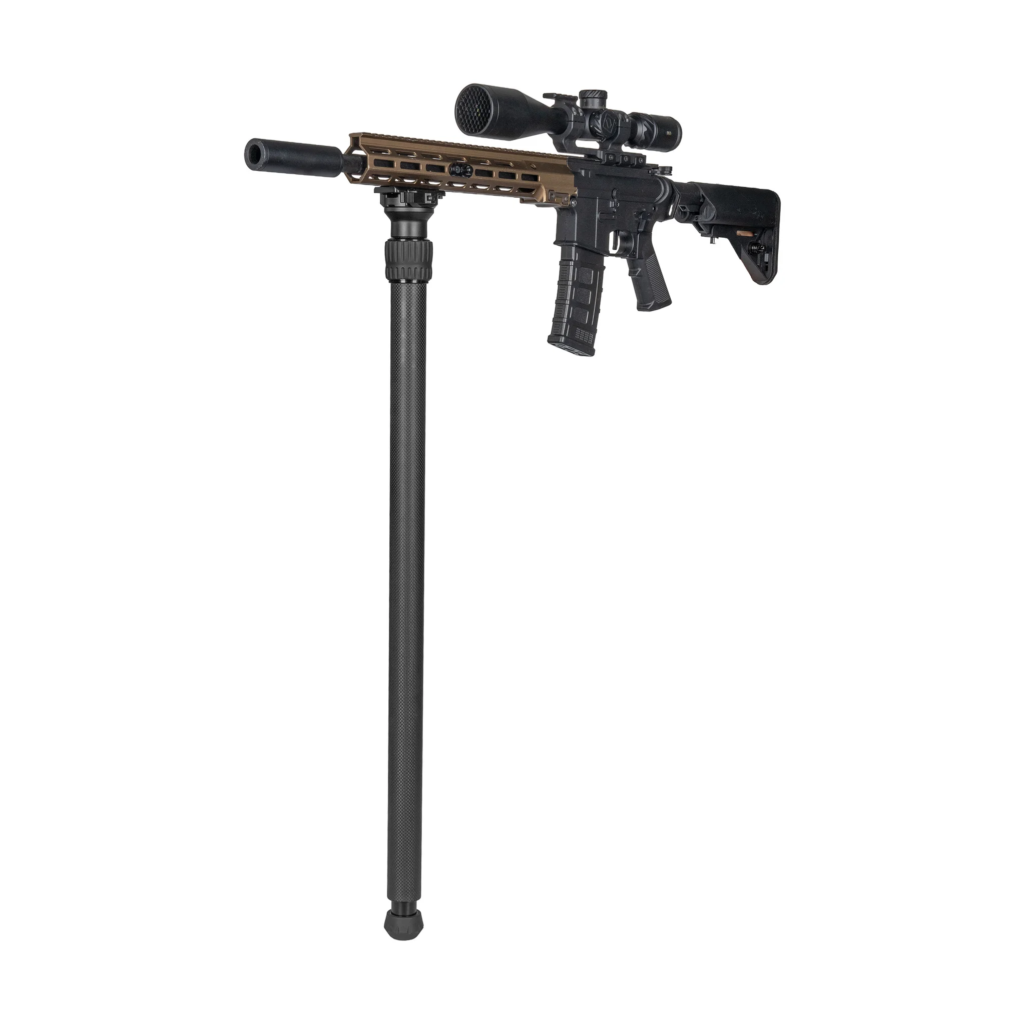 FANAUE MT4020C 60”Carbon Fiber Monopod with Arca-Swiss Quick Release Plate for Photography, Hunting & Outdoor Shooting