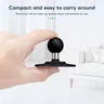 FANAUE Flex Adhesive Ball Base Compatible with RAM Mounts B Size Double Socket Arm, 25/20/17mm Ball Head Adapter for Motorcycle Phone Mount Bike Phone Holder, Suction Cup Base for Mounting on Car Dashboards.