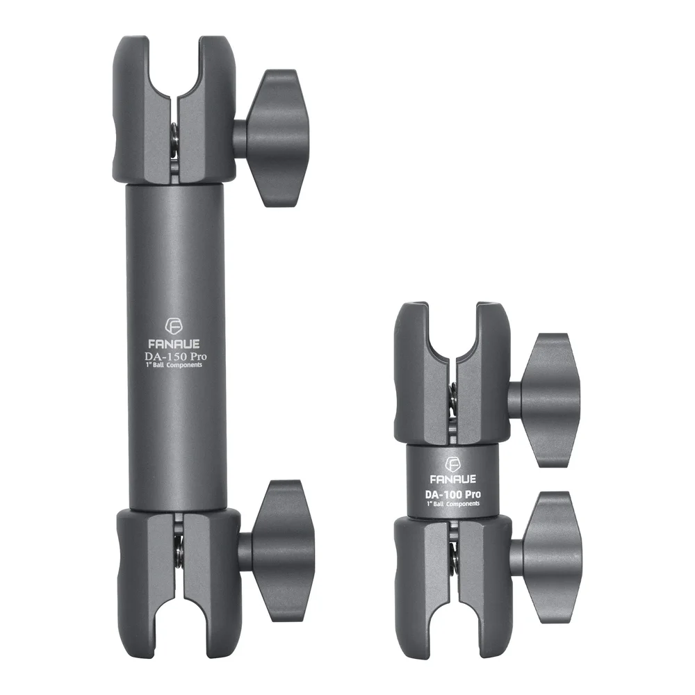 FANAUE Composite Dual-sided 360° rotation Double Socket Swivel Arm Compatible with RAM Mounts 1" Ball Components_main