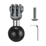FANAUE GB-01 Action Camera Mount Interface 1" Ball Assembly,Compatible with GOPRO Hero 9/10/11 and Other Brands of Action Cameras