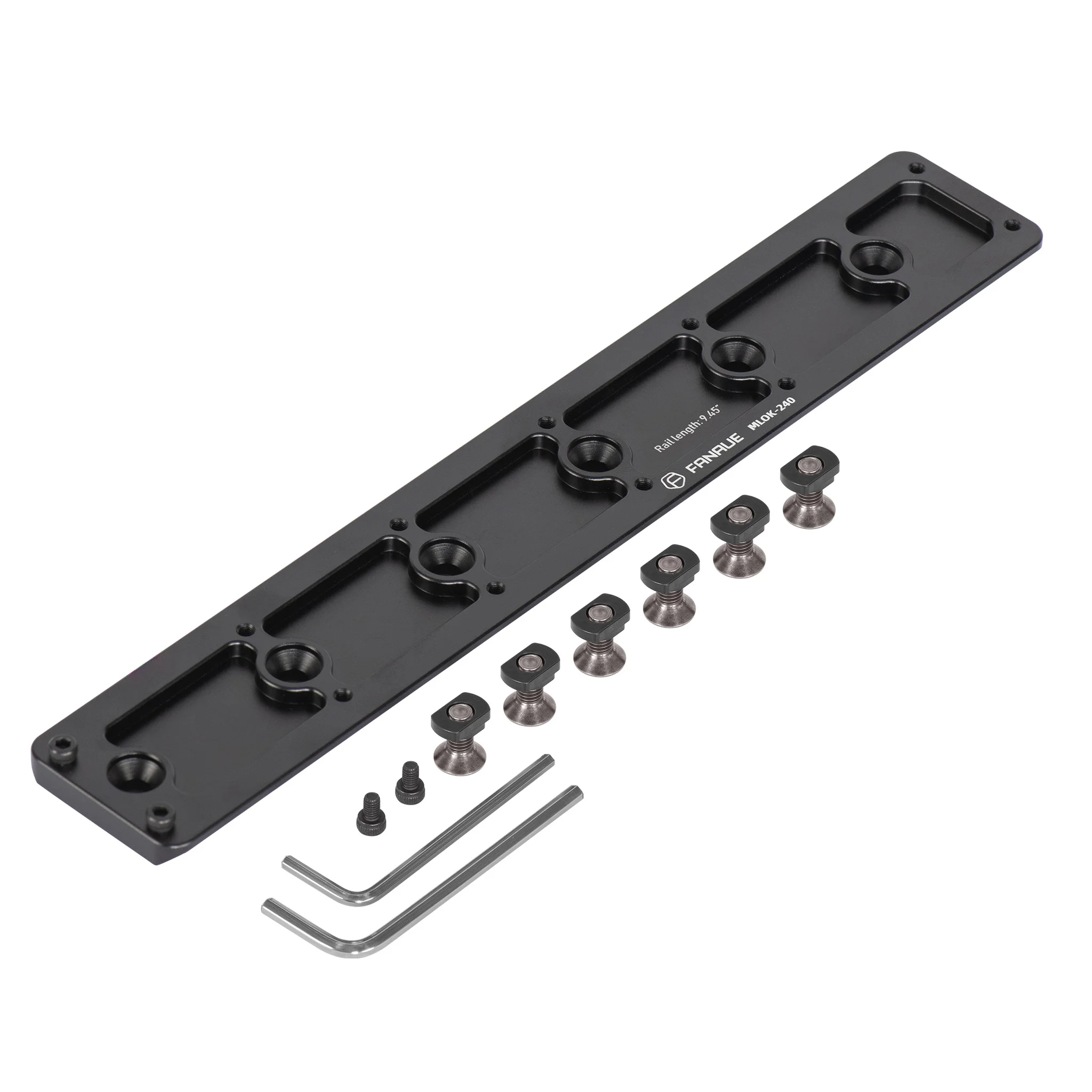 FANAUE  MLOK-240 Arca Rail Tripod Mount Mlok Adapter Compatiable Arca-Swiss/RRS(240mm)