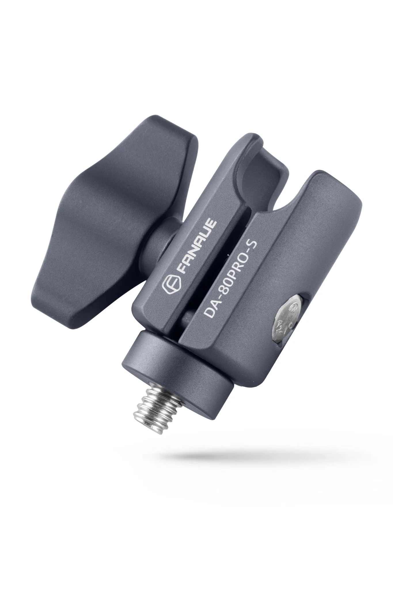 FANAUE Single Socket Arm with 1/4"-20 Thread,Compatible with 17mm(0.66inch) ball,Fits Bicycle, Motorcycle